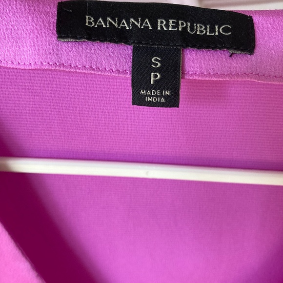 Banana Republic Fuchsia Pink Blouse - brighten up your spring/summer closet - Picture 5 of 7
